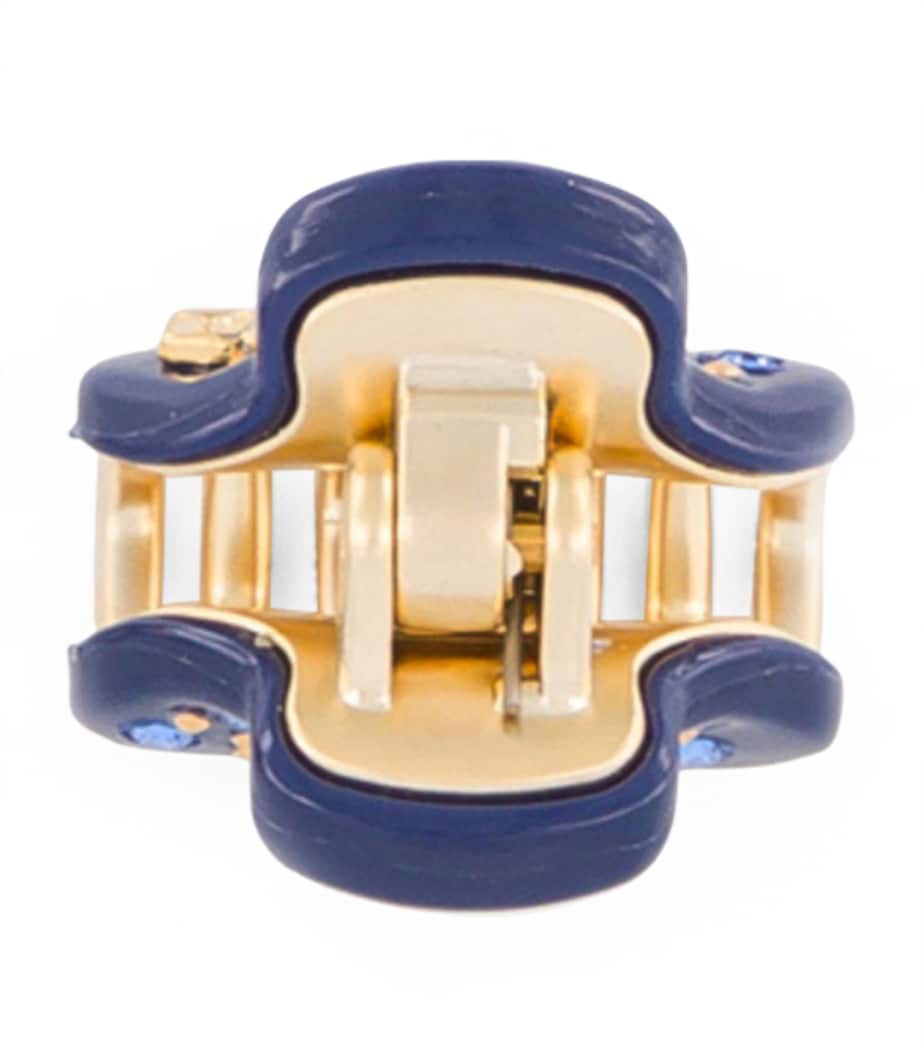 Alexandre de Paris Gold-Plated Mini Claw Hair Clips (Set of 2)