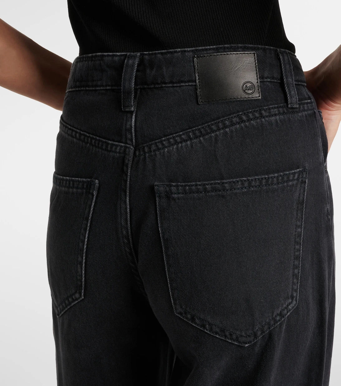 AG Jeans - Helsinki high-rise wide-leg jeans