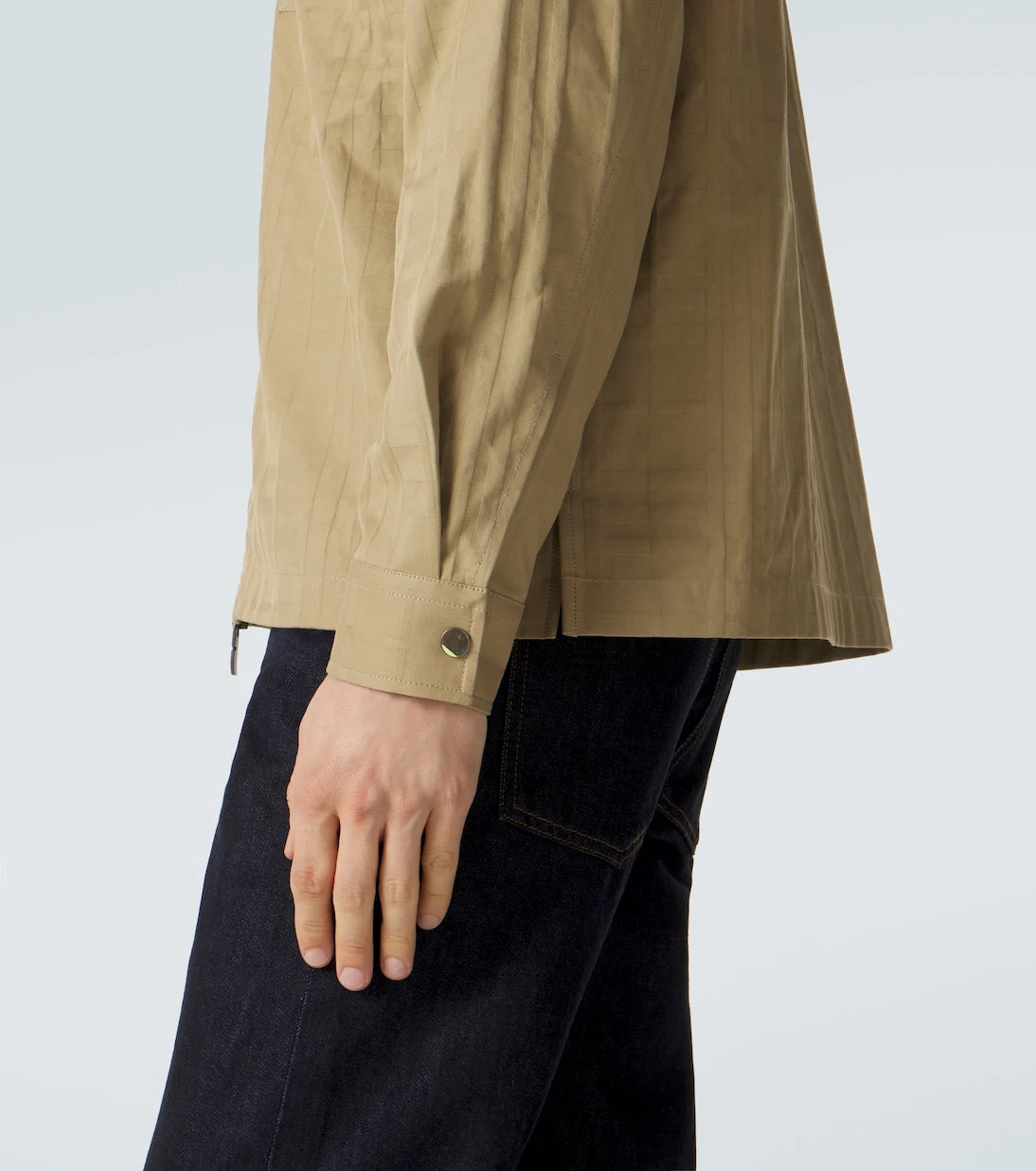 Burberry - سترة قطنية كاروهات من Burberry