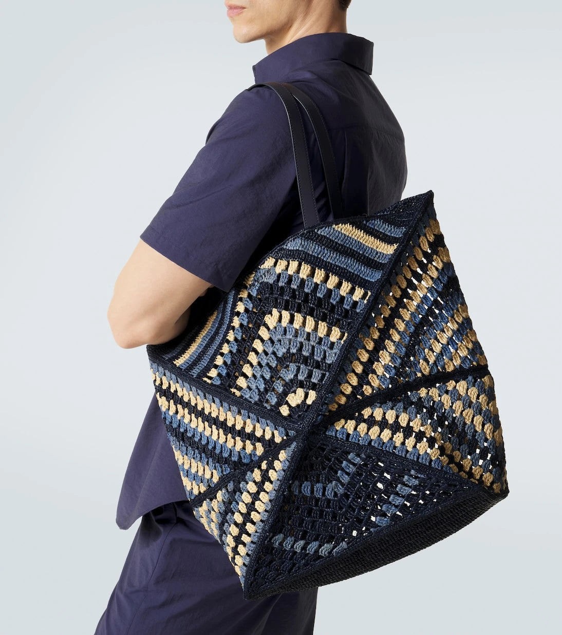 Loewe - حقيبة توت باولا إيبيزا بازل فولد XL