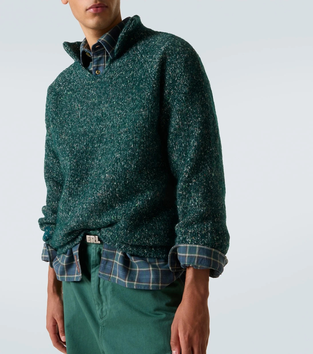 ERL - Alpaca, wool, and cotton-blend sweater
