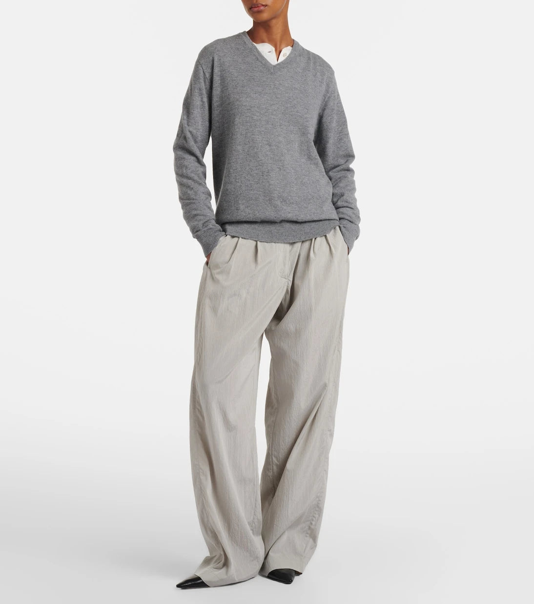 The Row - Nian cashmere top
