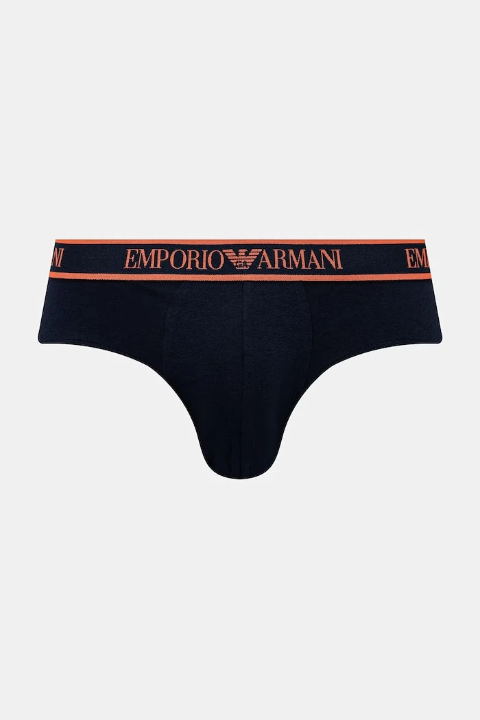 Emporio Armani Underwear Erkek Pamuklu Slip 3'lü
