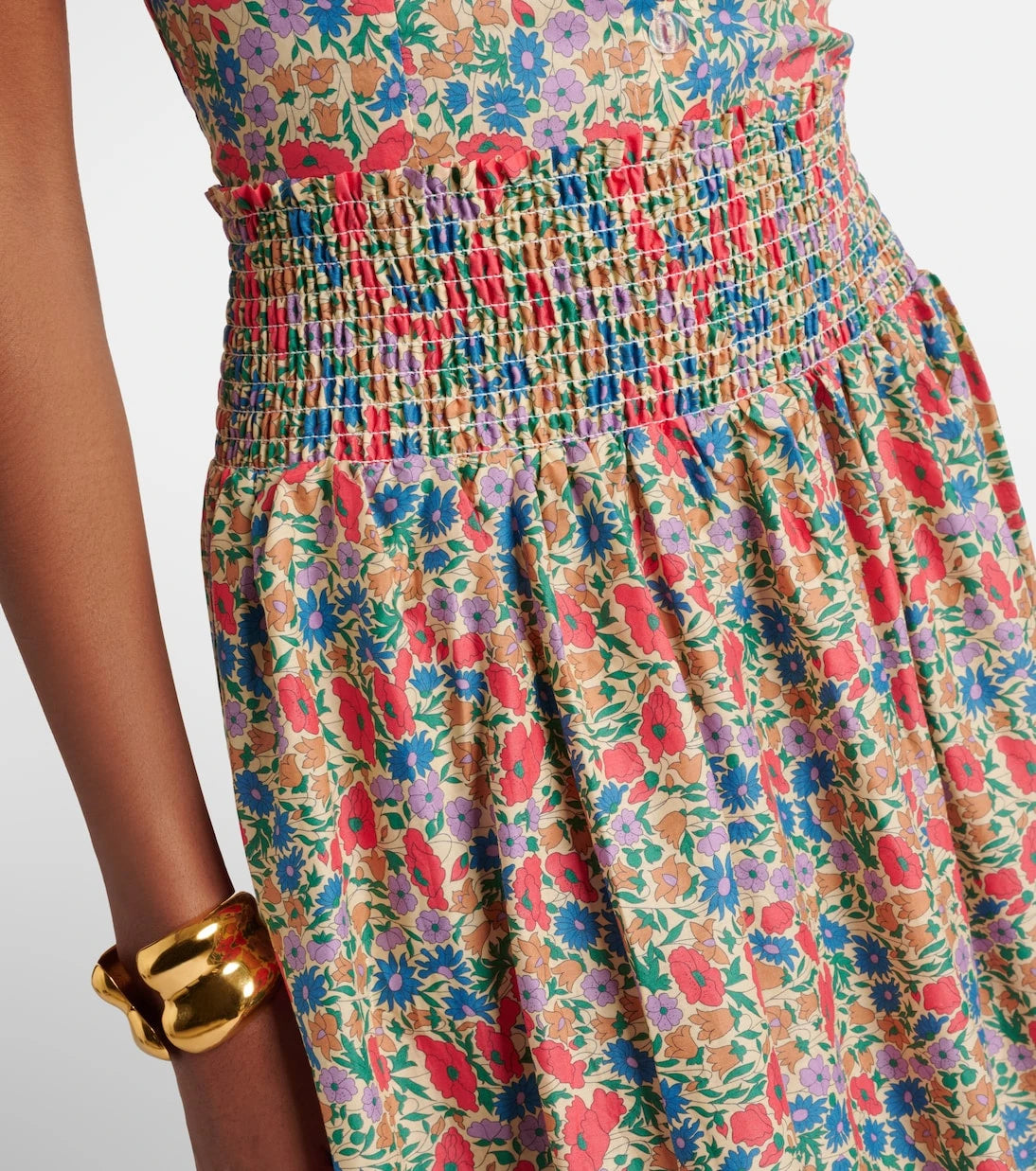 Montce - Millie floral cotton maxi skirt