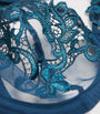 Blue Lace Saga Plunge Bra