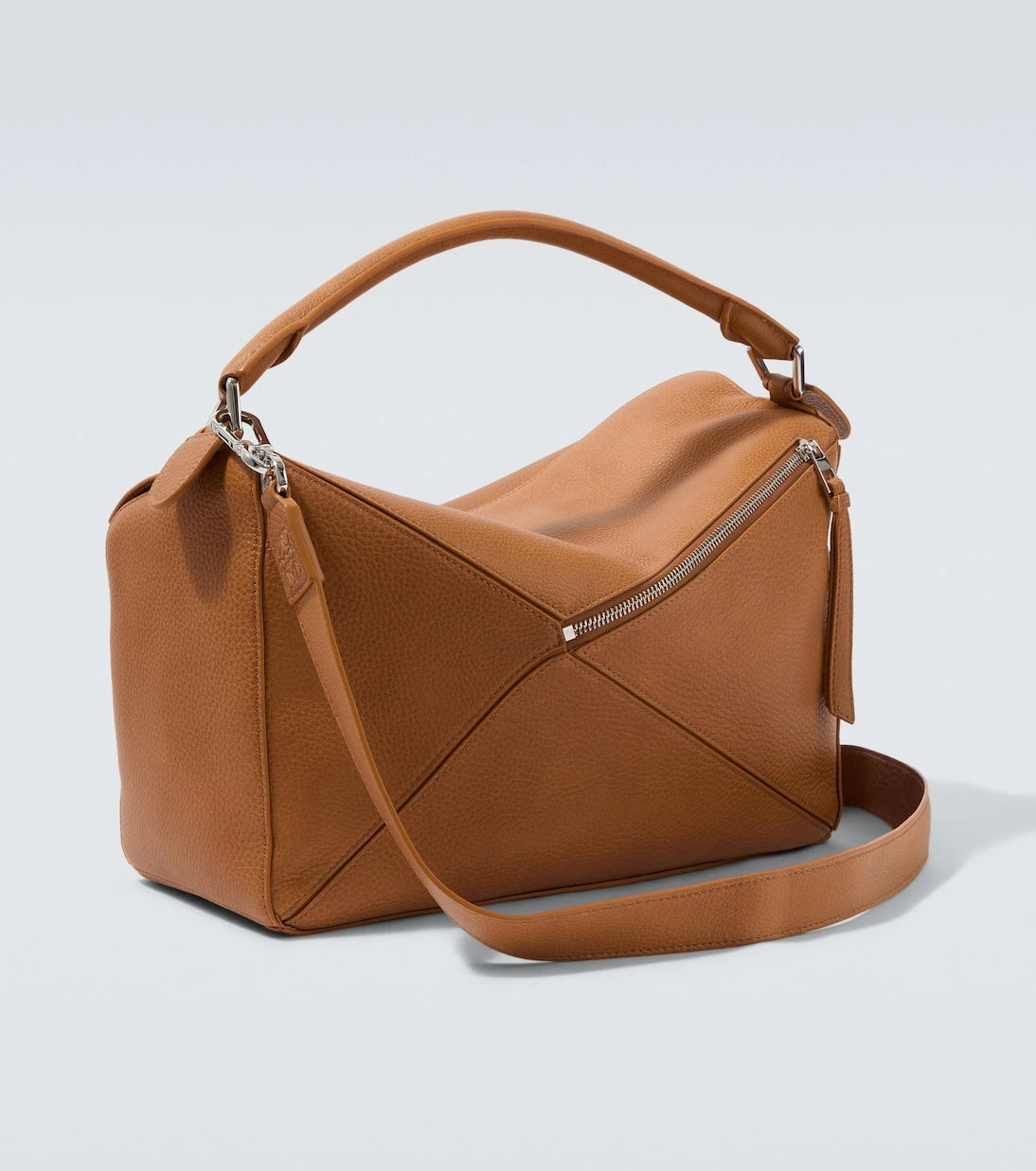 Loewe - حقيبة كتف Puzzle الكبيرة من الجلد