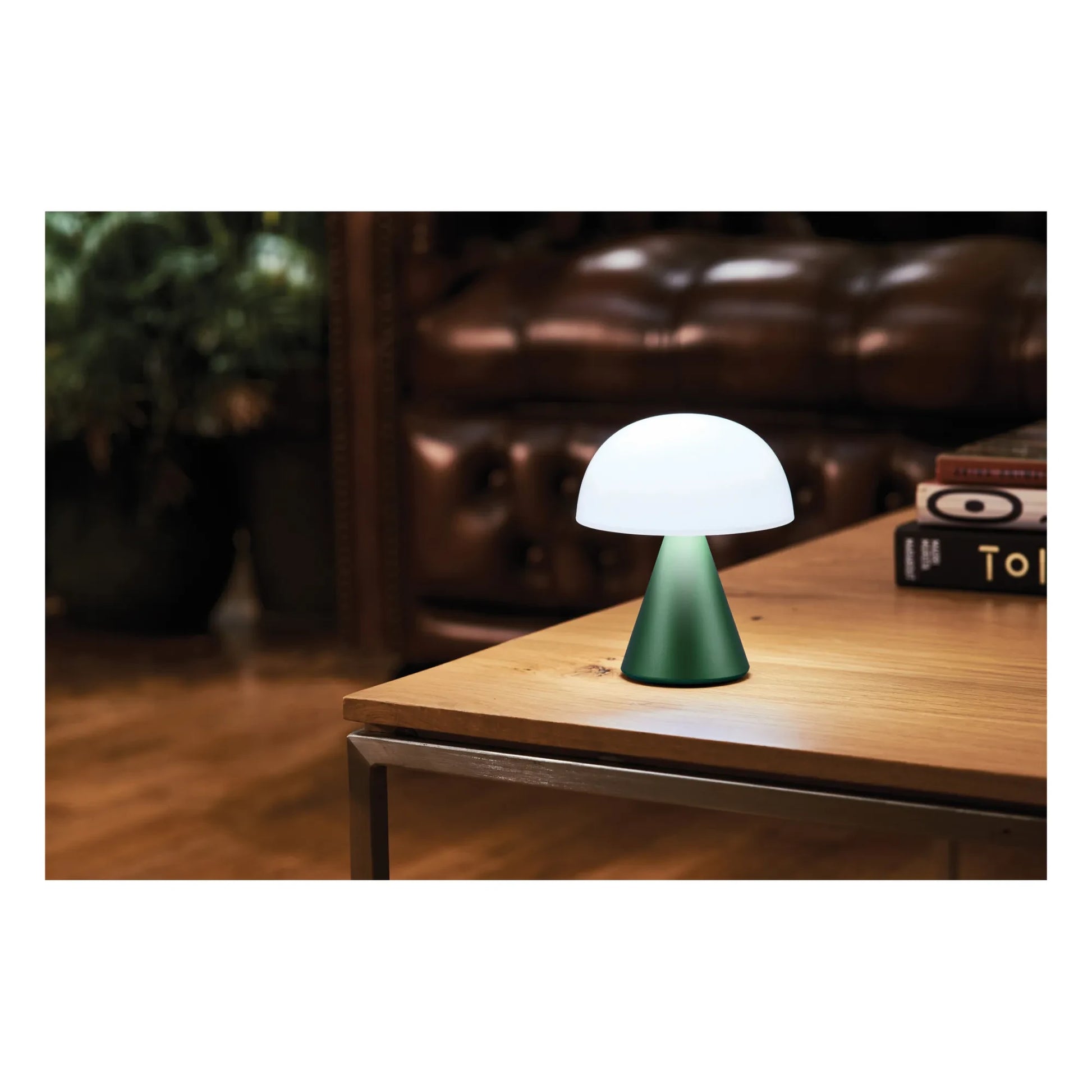 Lexon - Mina Table Lamp | Dark green