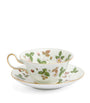 Wild Strawberry Teacup and Saucer