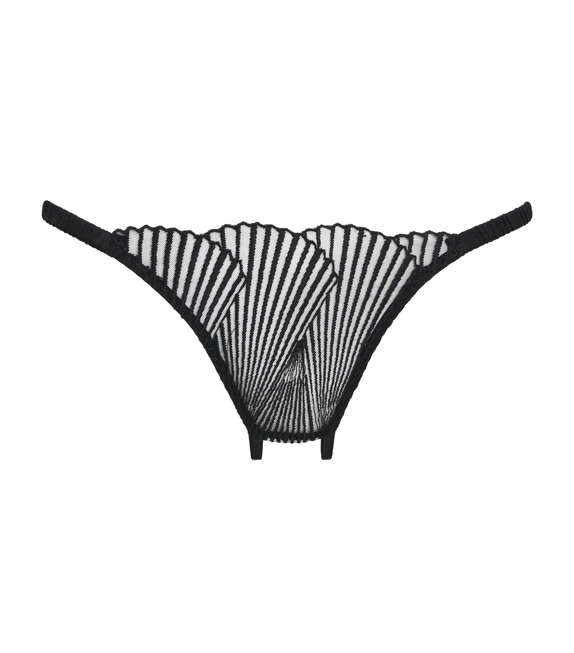 Coco De Mer Black Athena Open Thong