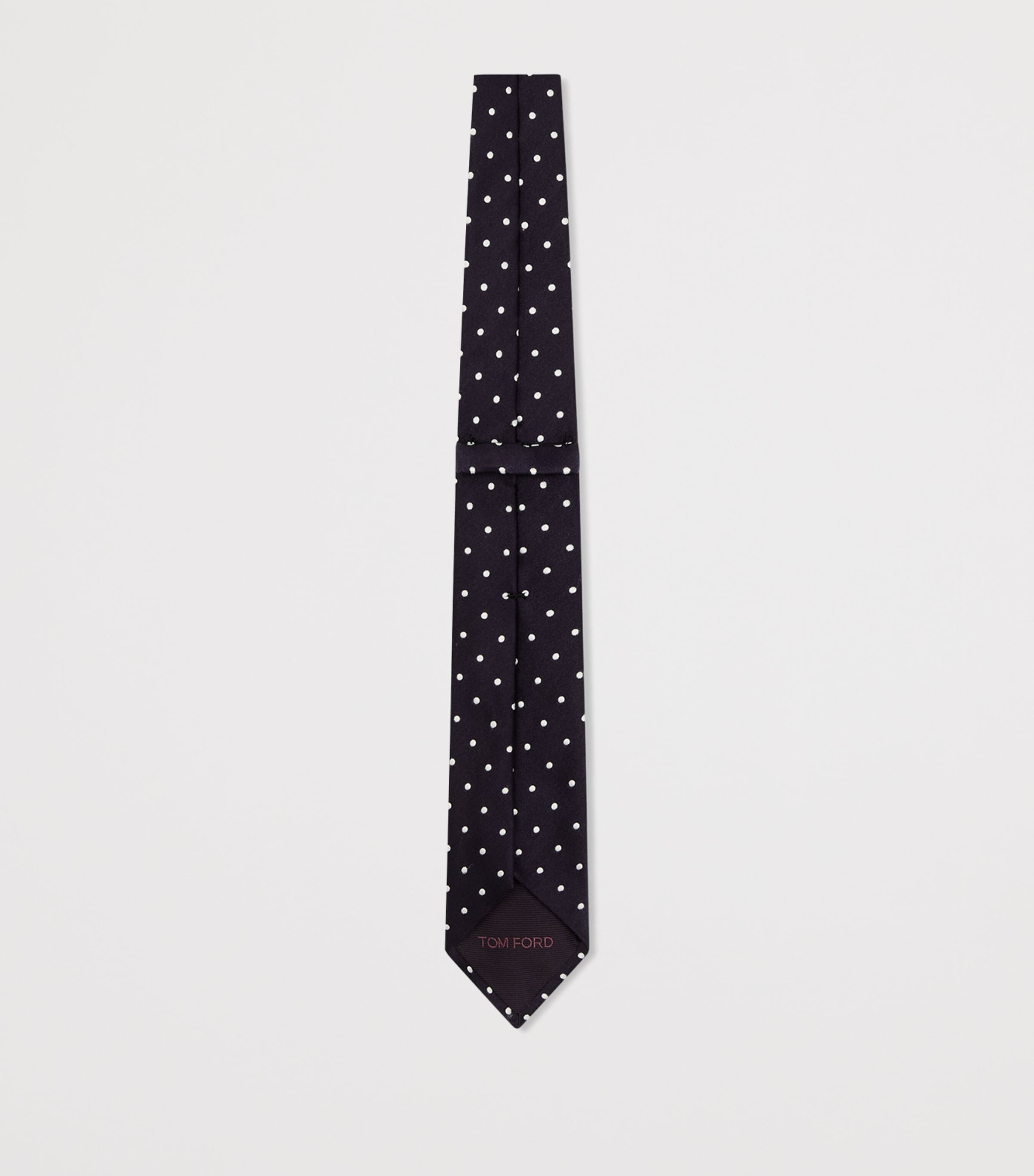 Silk Polka-Dot Tie