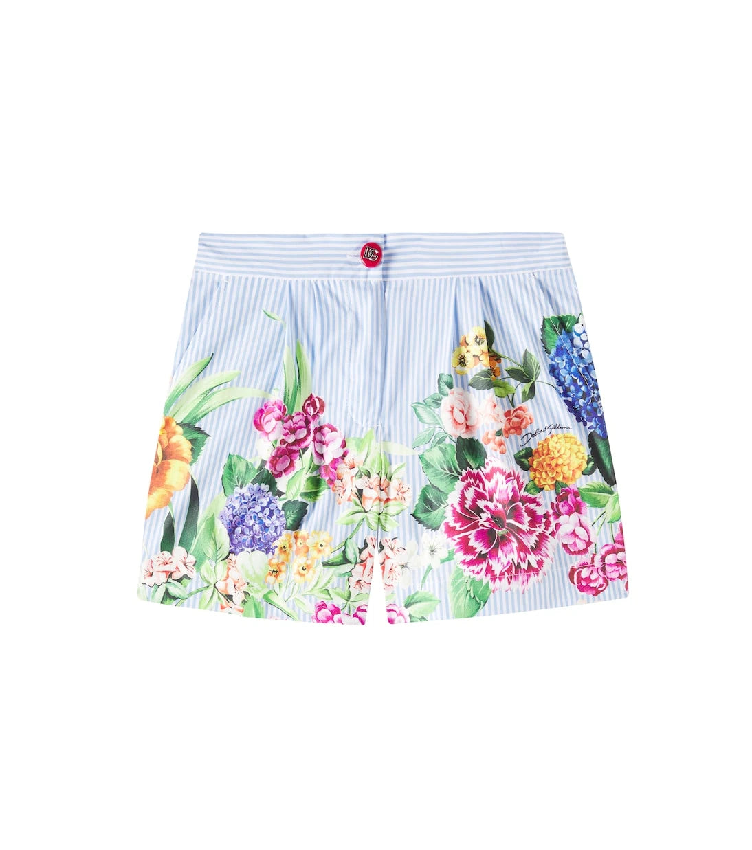 Dolce&Gabbana Kids - Floral cotton shorts