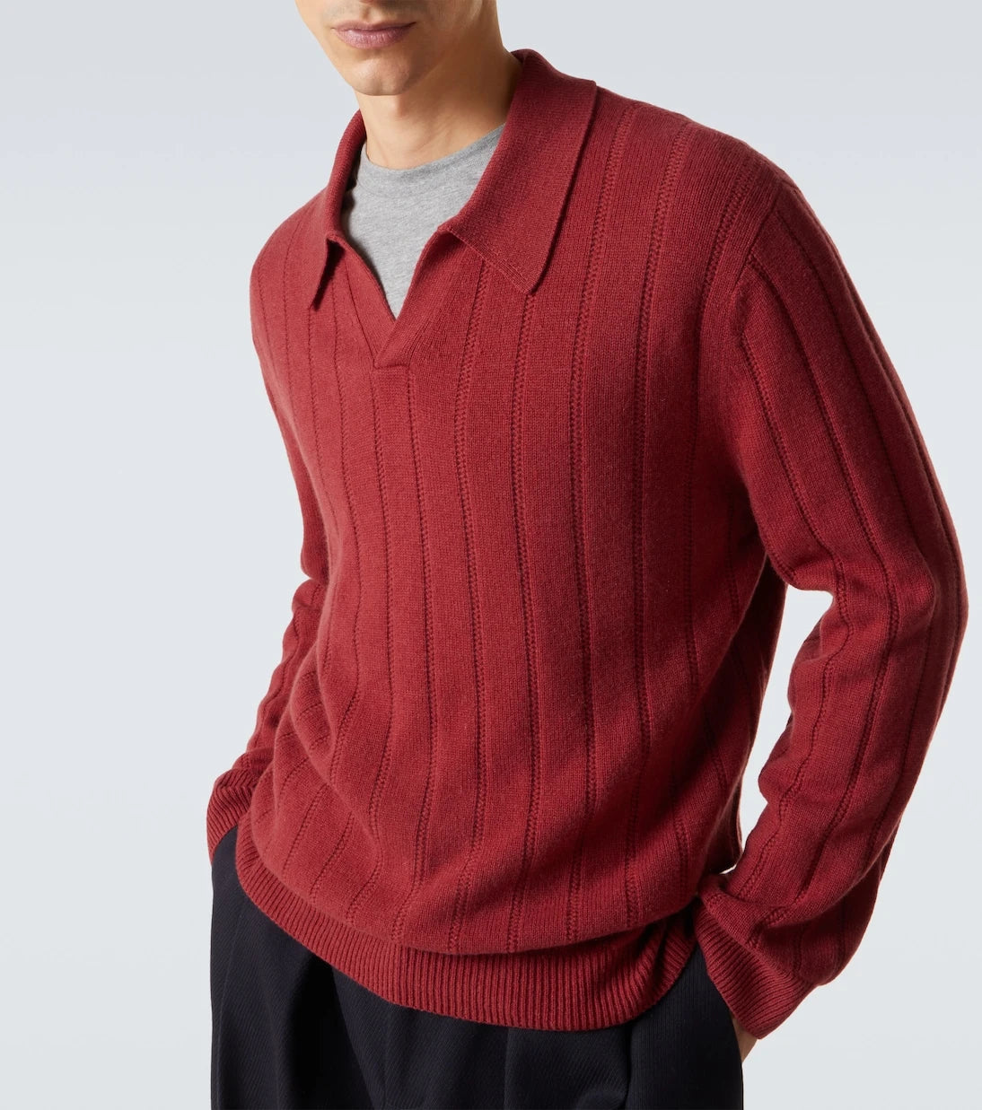 Le Kasha - Sitia cashmere polo sweater