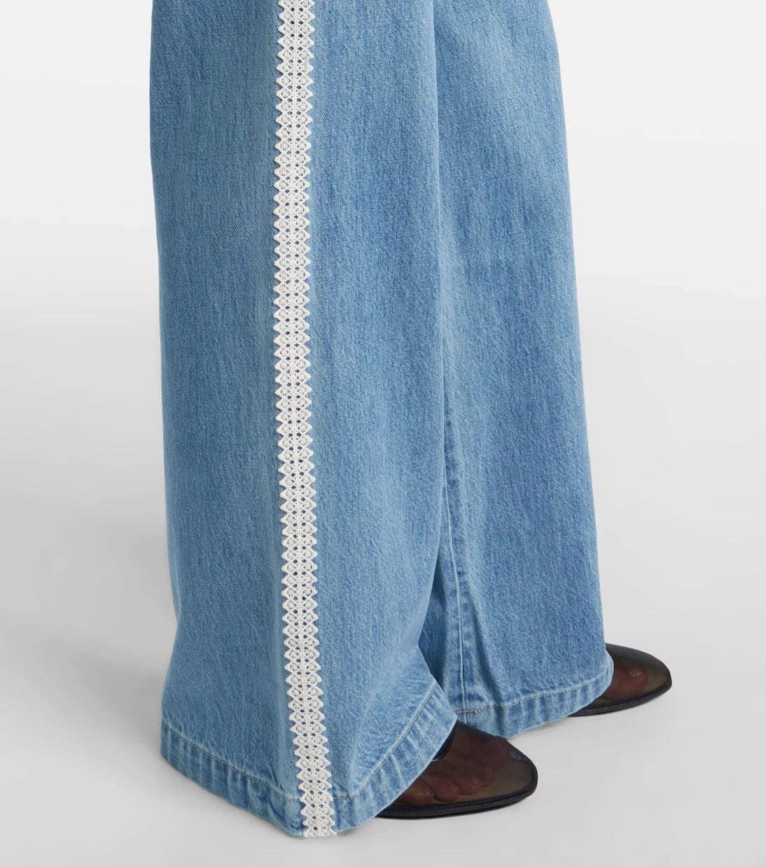 Veronica Beard - Taylor high-rise wide-leg jeans