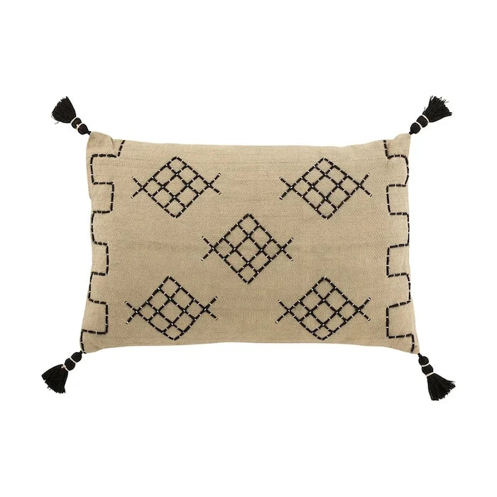 J-Line Dekoratif Pamuk Yastık 59 x 37,5 x 13,5 cm