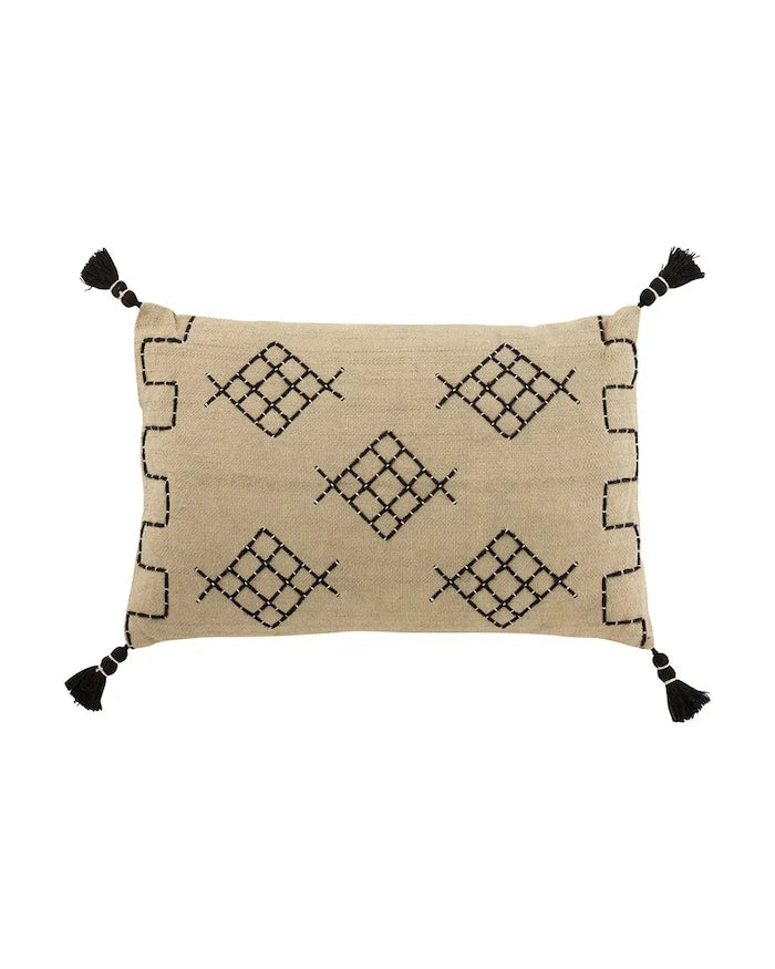 J-Line Dekoratif Pamuk Yastık 59 x 37,5 x 13,5 cm