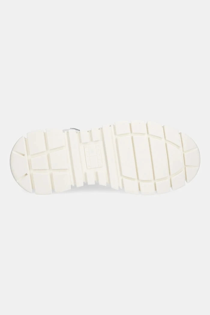 Кожени маратонки Tommy Jeans TJW VULC FLATFORM LEOPARD