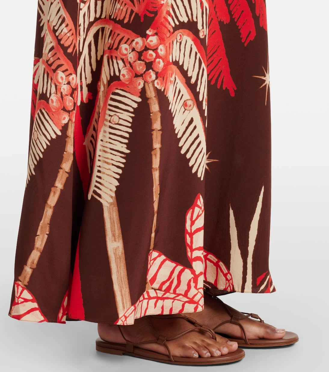 Johanna Ortiz - Printed silk maxi dress