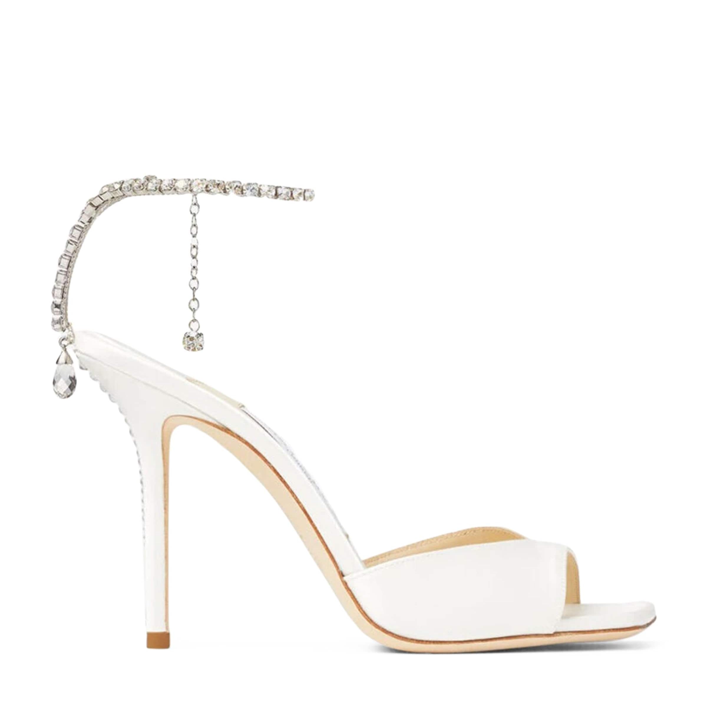 Ivory Saeda 100 Satin Sandals