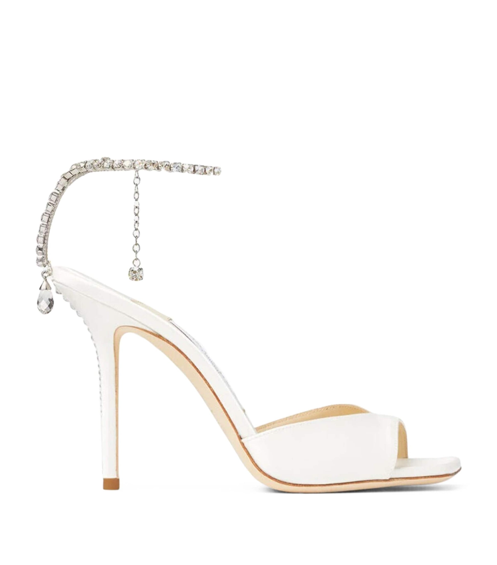 Ivory Saeda 100 Satin Sandals