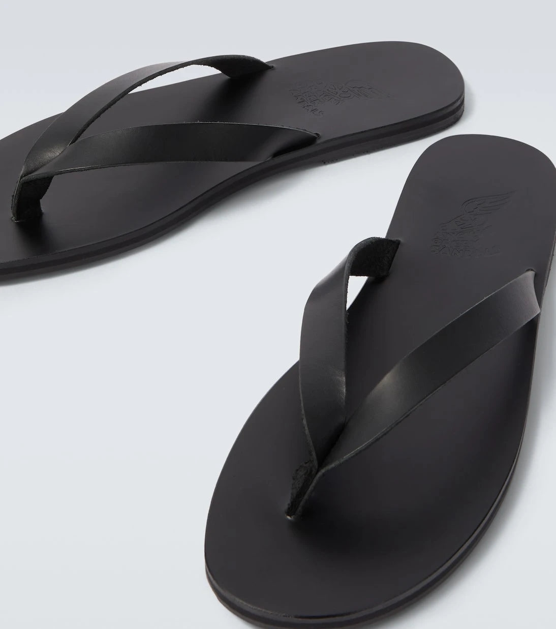 Ancient Greek Sandals - Solon leather thong sandals