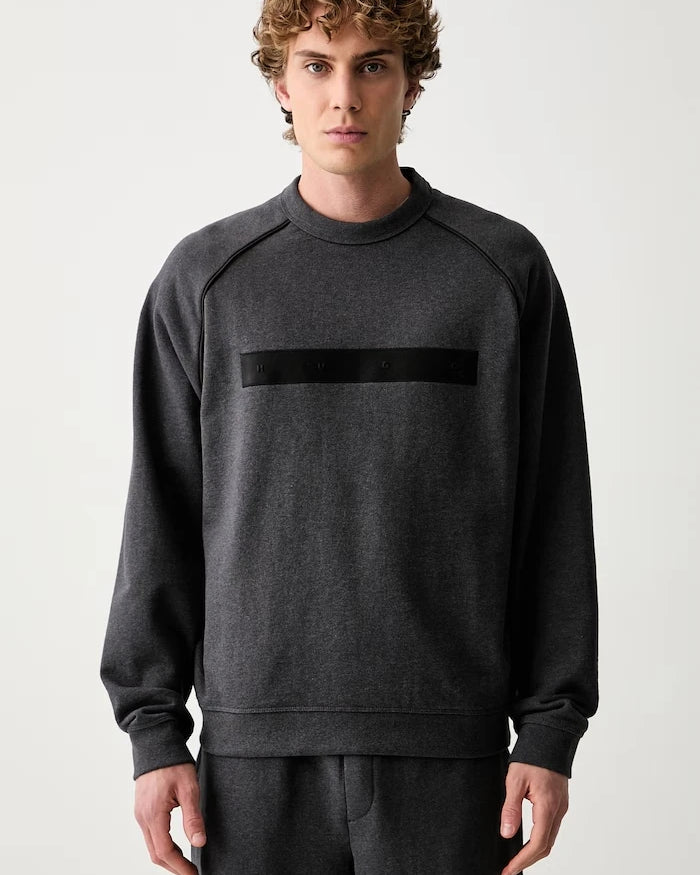 HUGO Erkek Pamuklu Sweatshirt Dalim