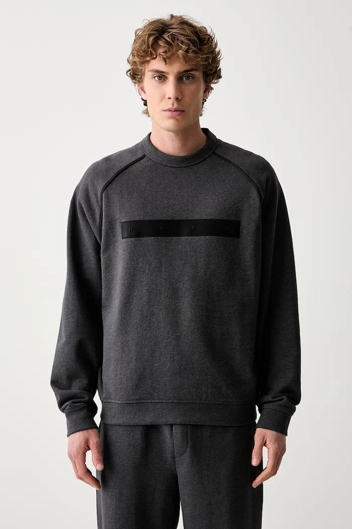 HUGO Erkek Pamuklu Sweatshirt Dalim