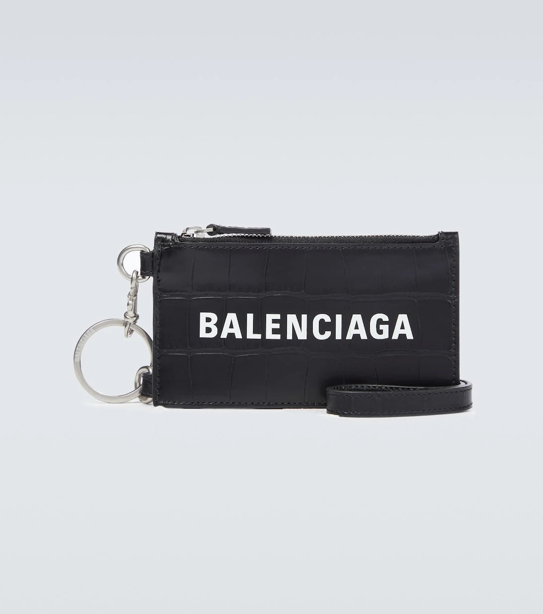 Balenciaga - Cash card case on keyring