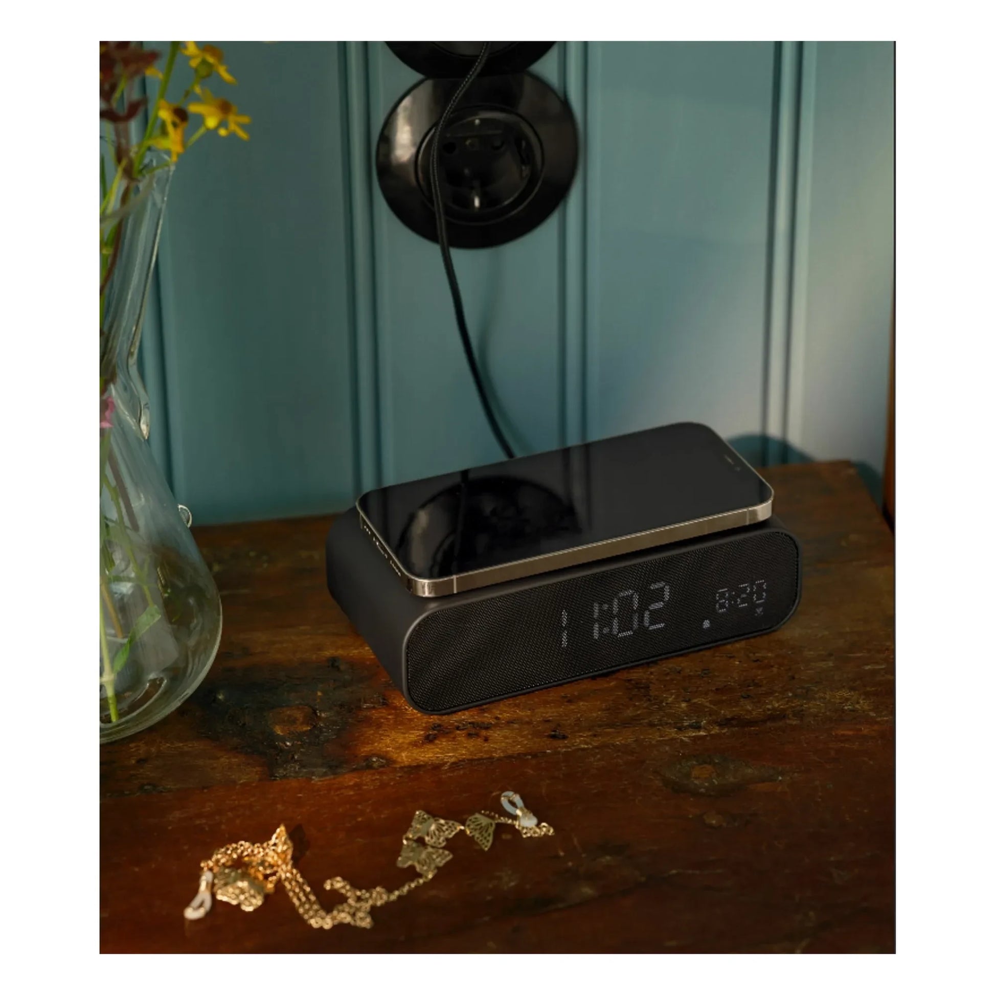 Kreafunk - Wakie alarm clock | Black