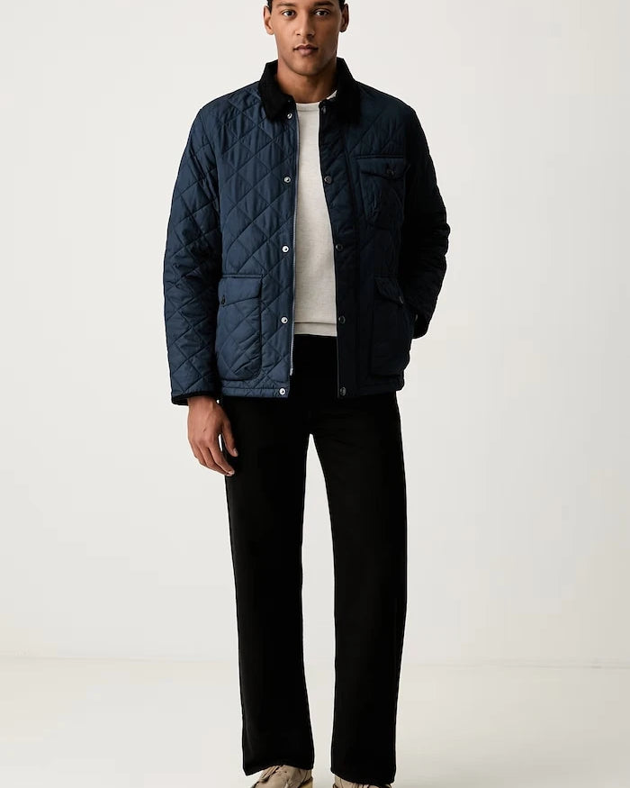 Barbour Hornby Erkek Kapitone Mont