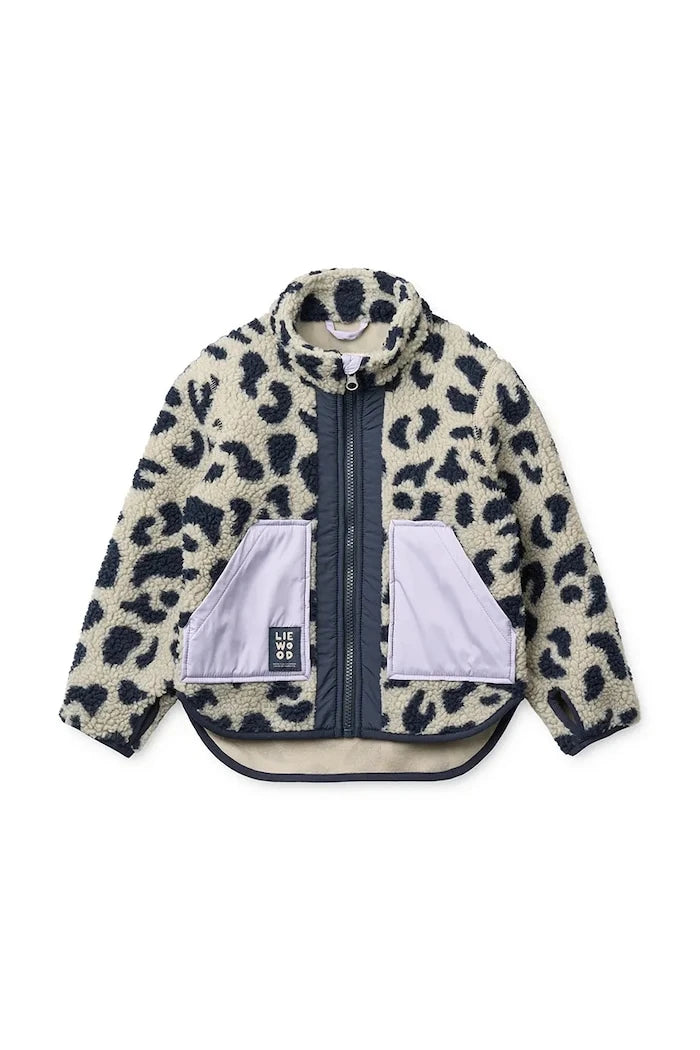 Liewood Çocuk Polar Fermuarlı Sweatshirt Noam Pile Jacket