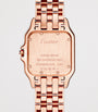 Medium Rose Gold and Diamond Panthère de Cartier Watch 27mm