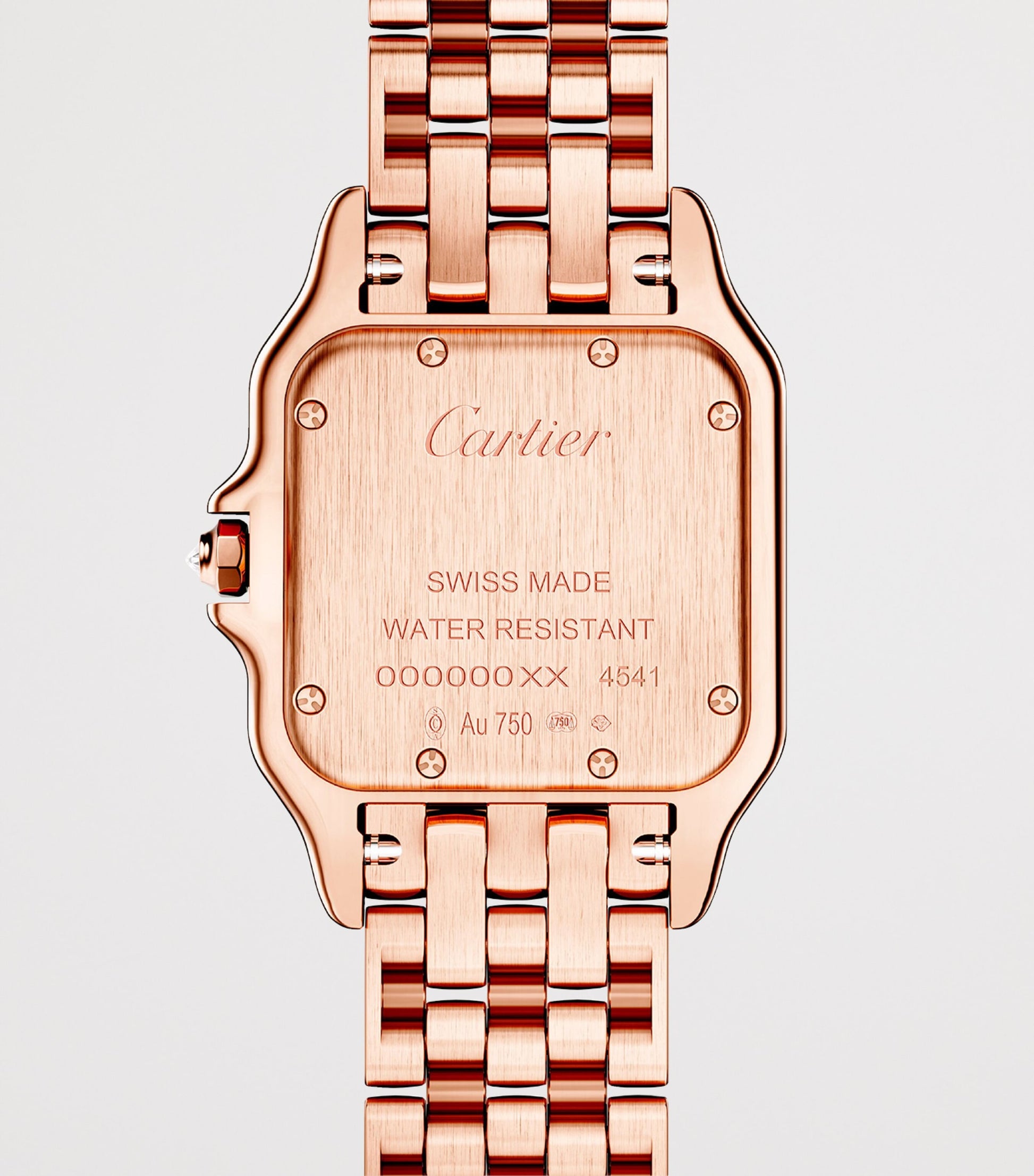 Medium Rose Gold and Diamond Panthère de Cartier Watch 27mm