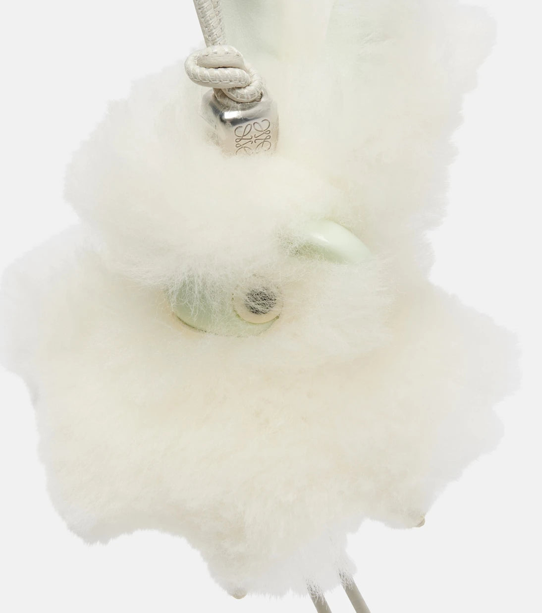 Loewe - Bunny shearling bag charm