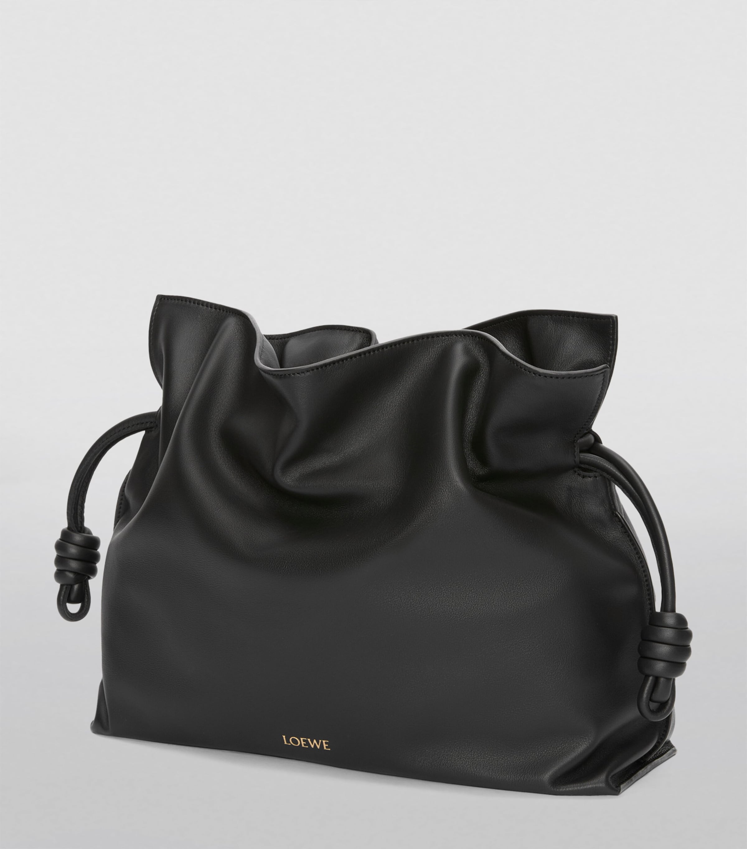 LOEWE Black Large Flamenco Purse
