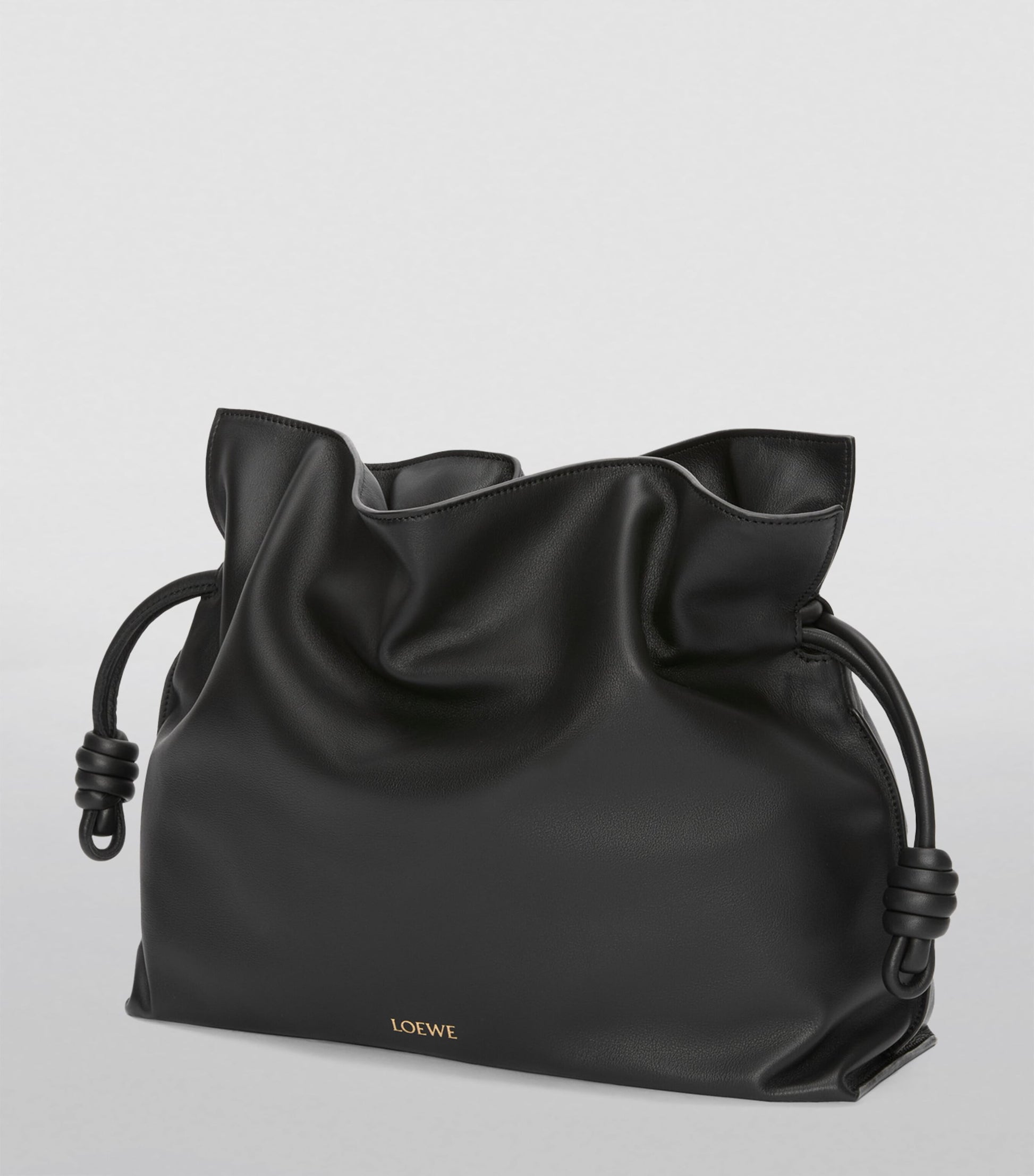 LOEWE Black Large Flamenco Purse