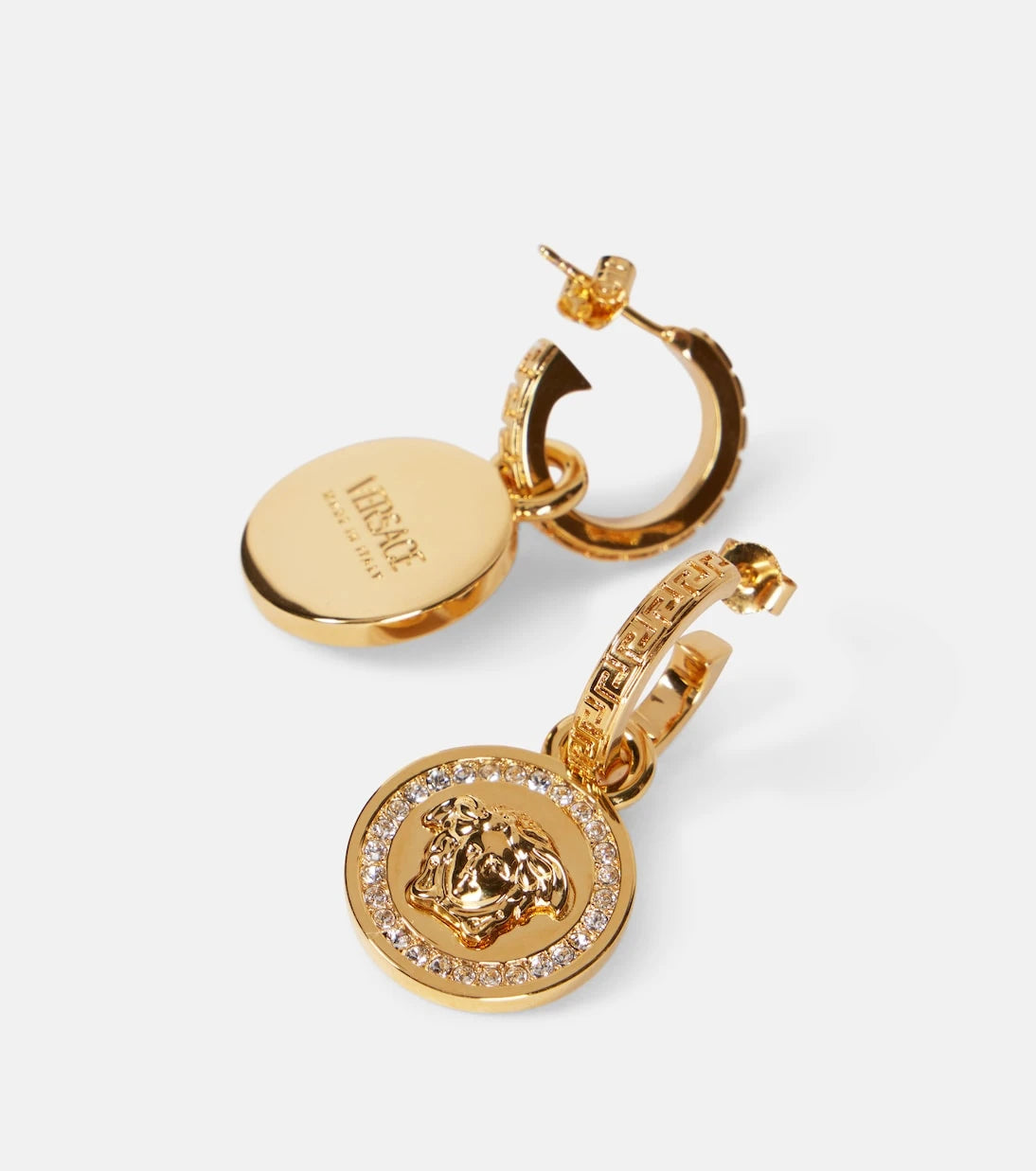 Versace - Greca and Medusa earrings