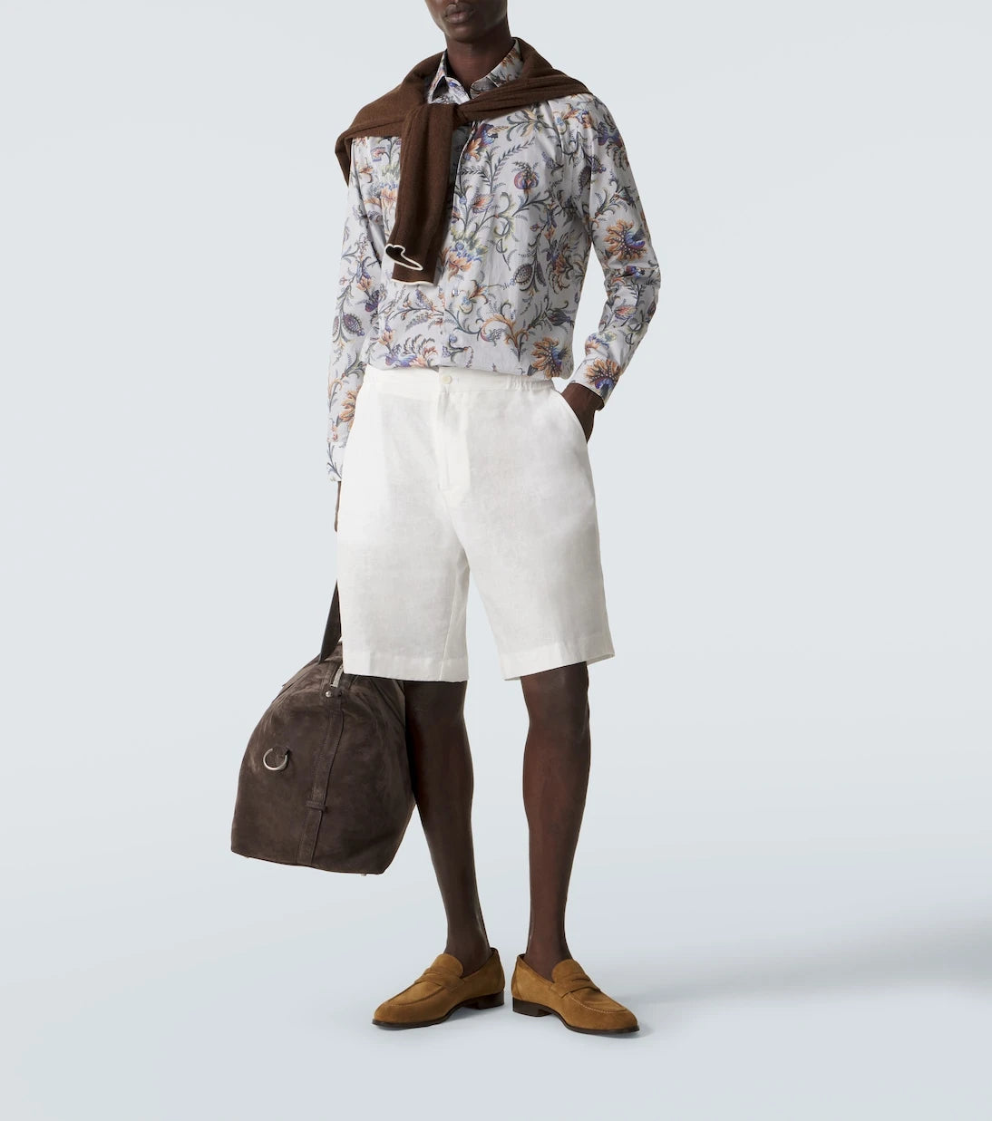 Etro - Keten Bermuda şort