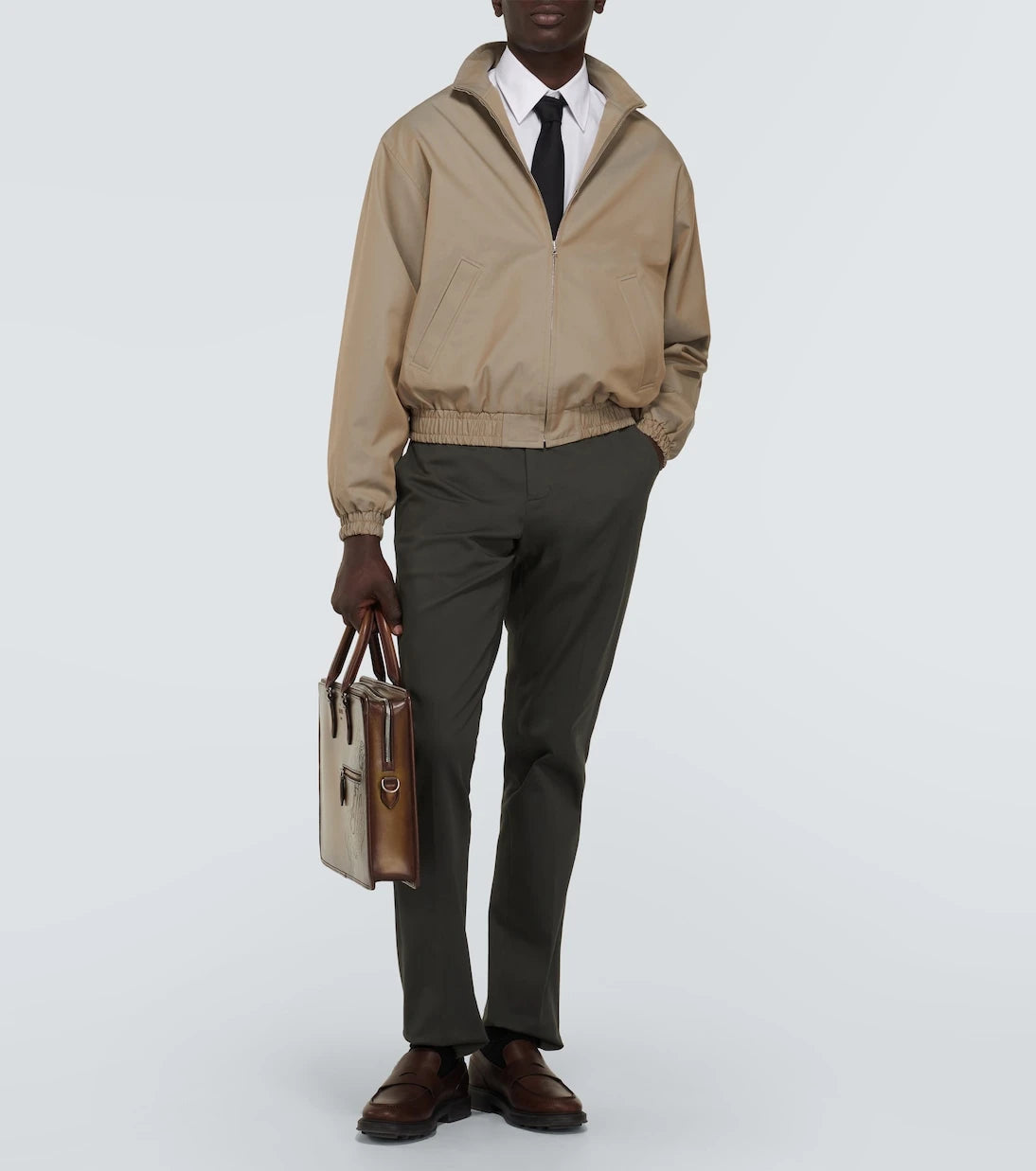 Berluti - Un Jour Scritto leather briefcase