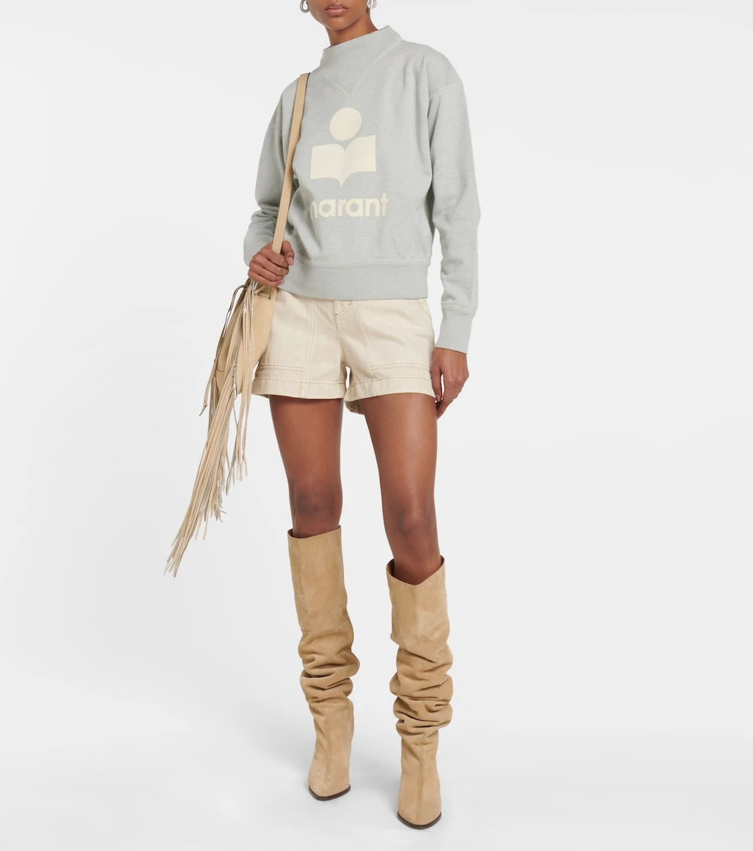 Marant Etoile - Sintio denim shorts