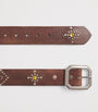 Leather Studded Santa Fe Belt
