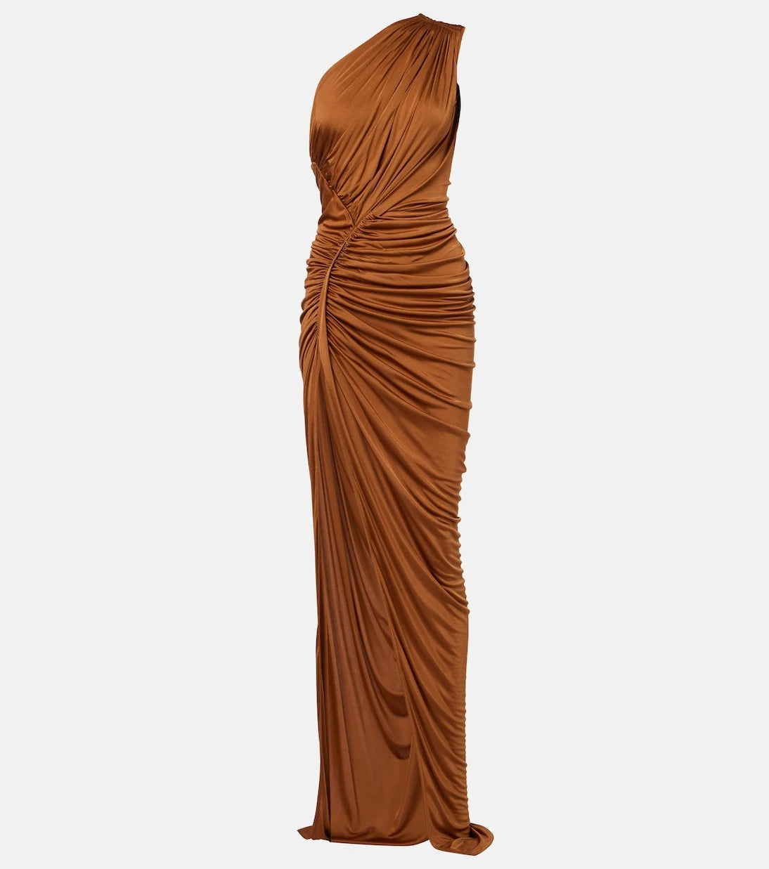 Rick Owens - Lilies Avra ruched one-shoulder gown