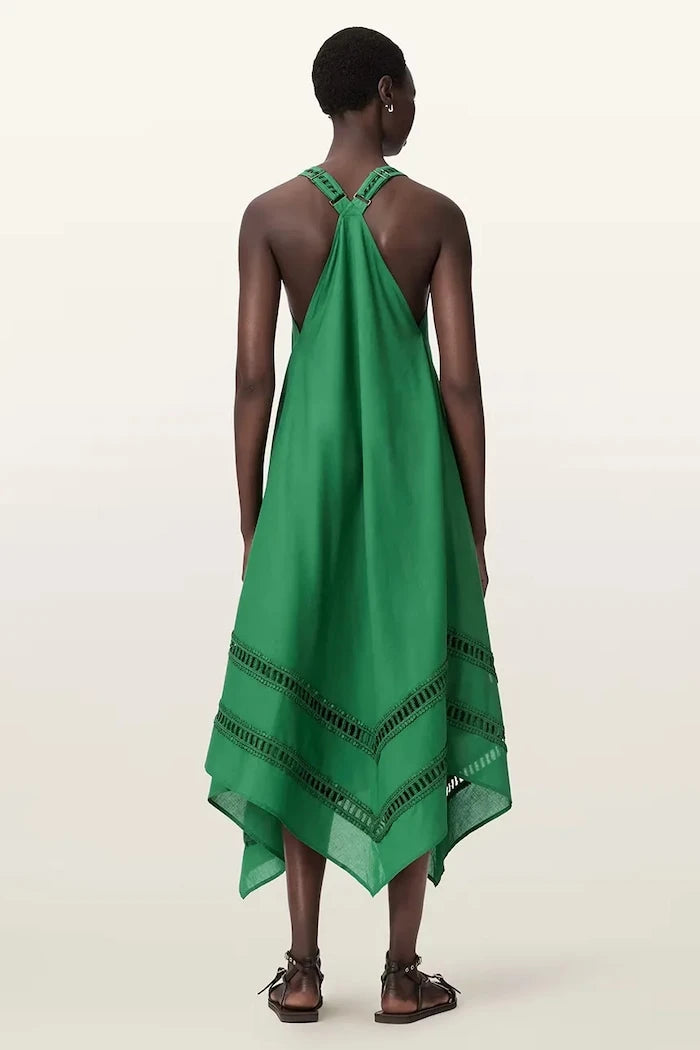 AllSaints лятна рокля от памук LIL