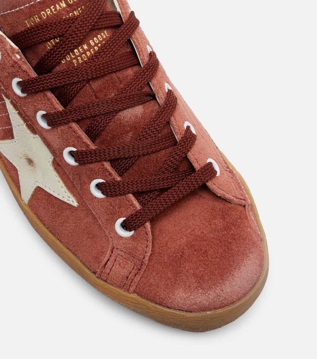 Golden Goose - حذاء سنيكرز سوبر ستار من الشمواه