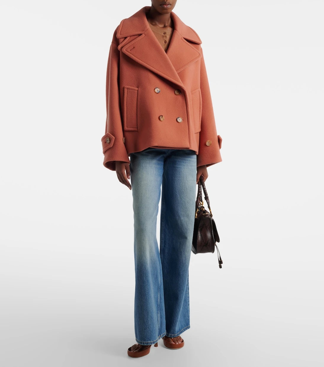 Chloé - Marcie Small leather top-handle bag