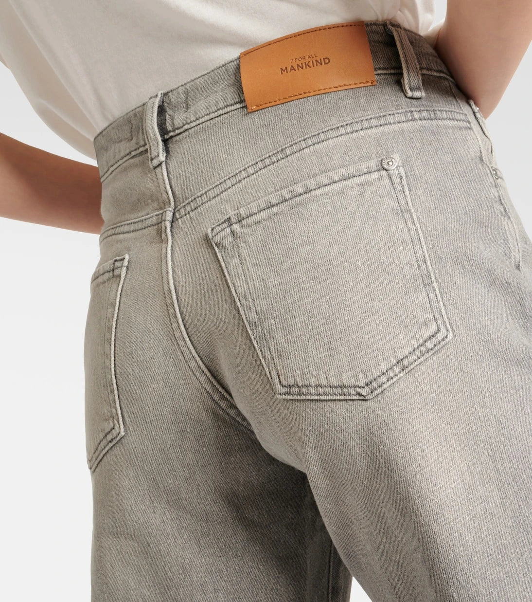 7 For All Mankind - Tess high-rise wide-leg jeans