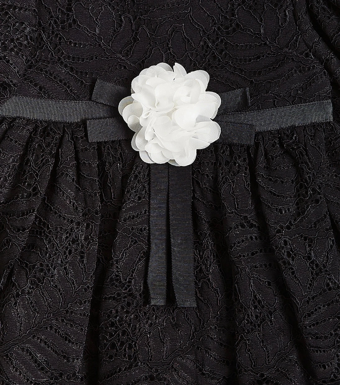 Patachou - Ruffled lace dress