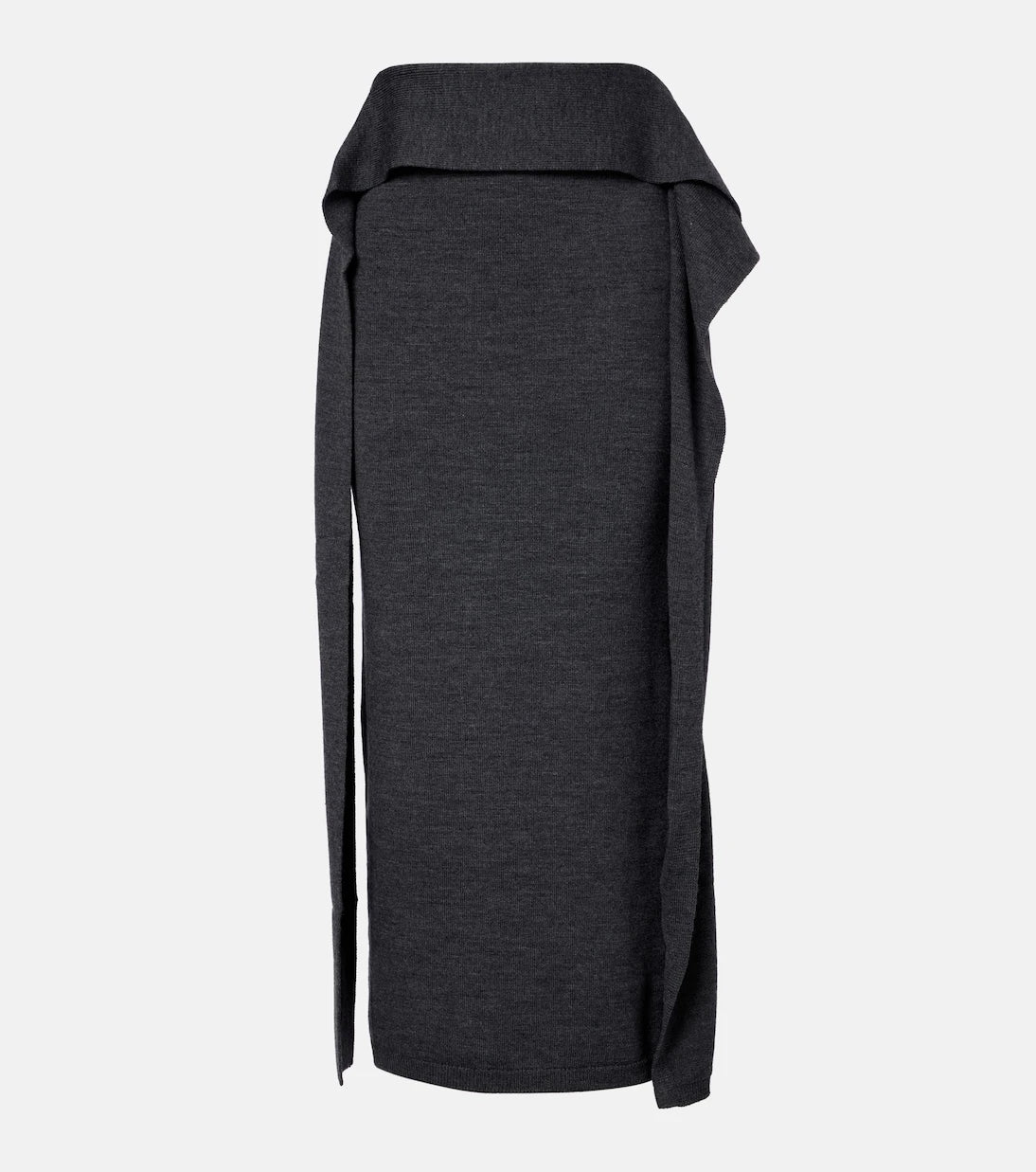 Entire Studios - Tier wool maxi skirt