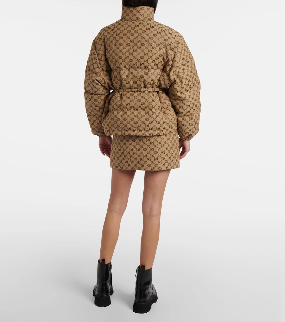 Gucci - جاكيت منفوخ من قماش GG