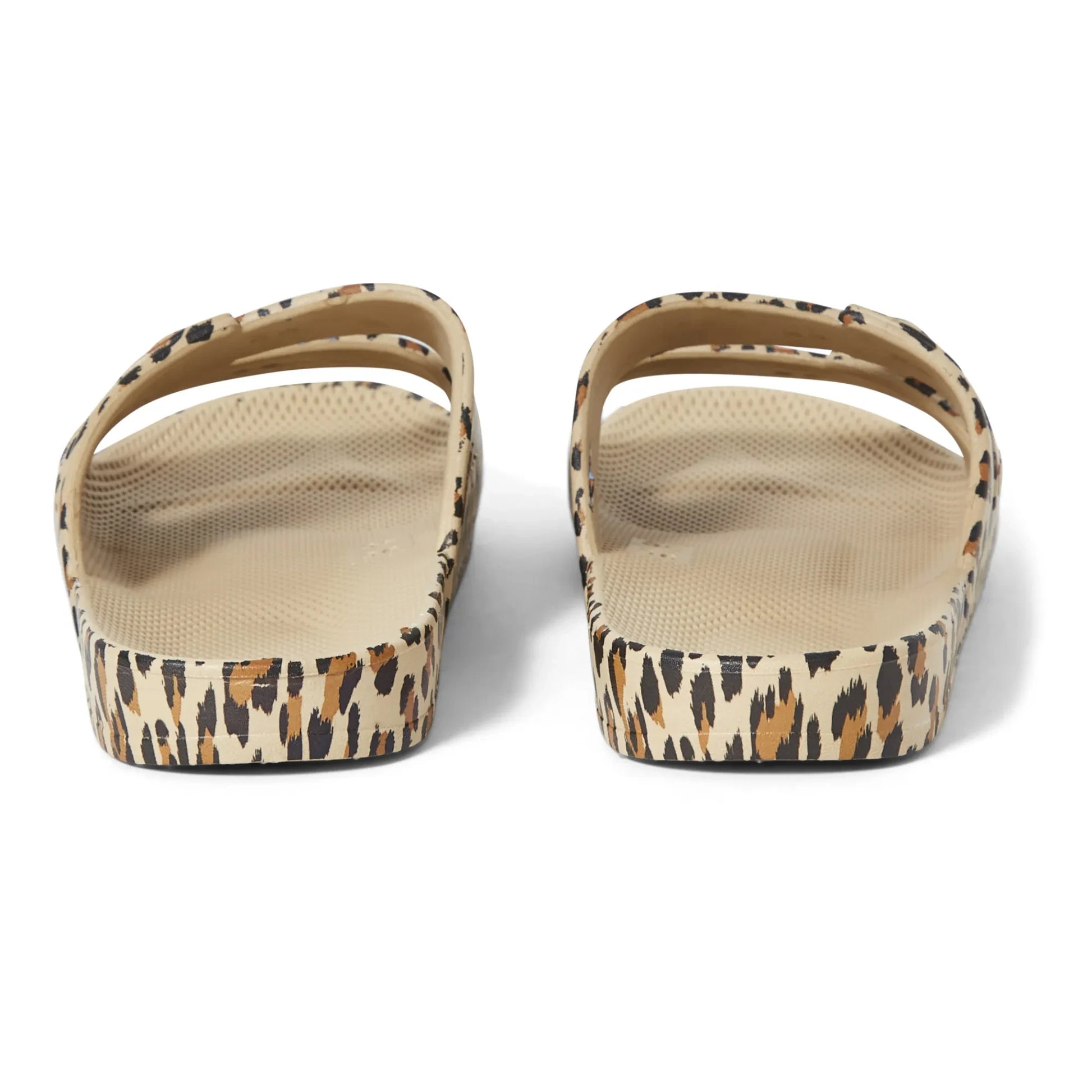 Freedom Moses - Wildcat Print Sandals | Beige