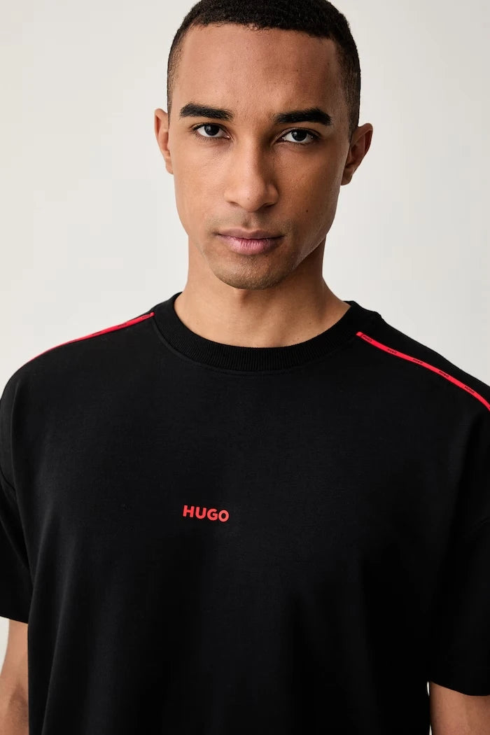 HUGO geniş kesim erkek pamuklu NOAH T-SHIRT